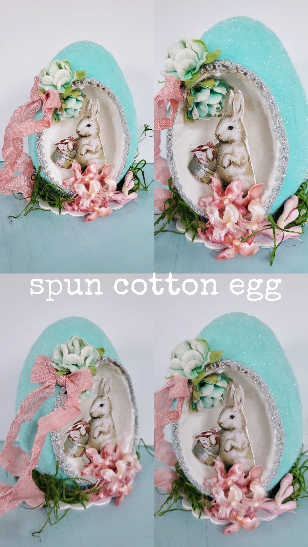 Spun Cotton Egg