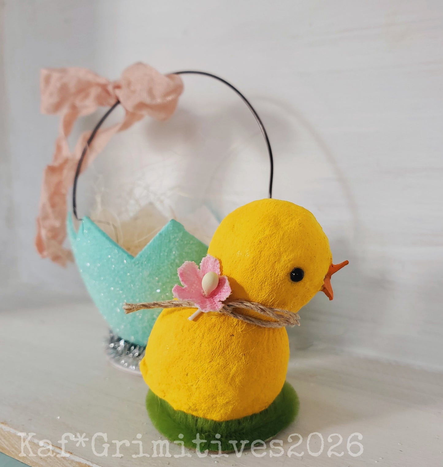 Spun Cotton Peep in Egg #1
