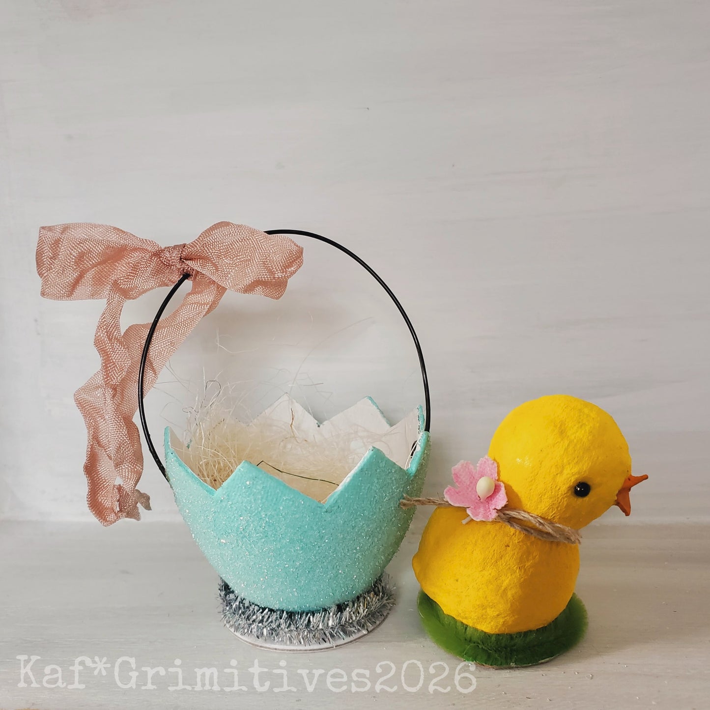 Spun Cotton Peep in Egg #1