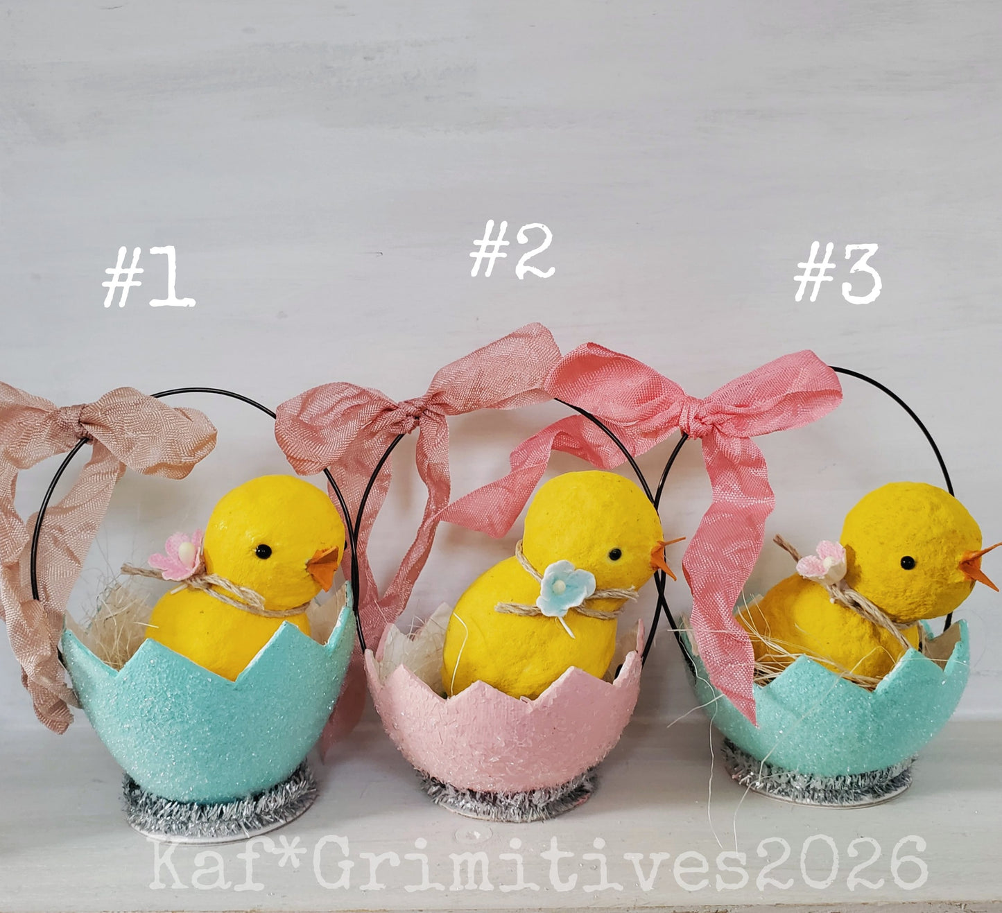 Spun Cotton Peep in Egg #2