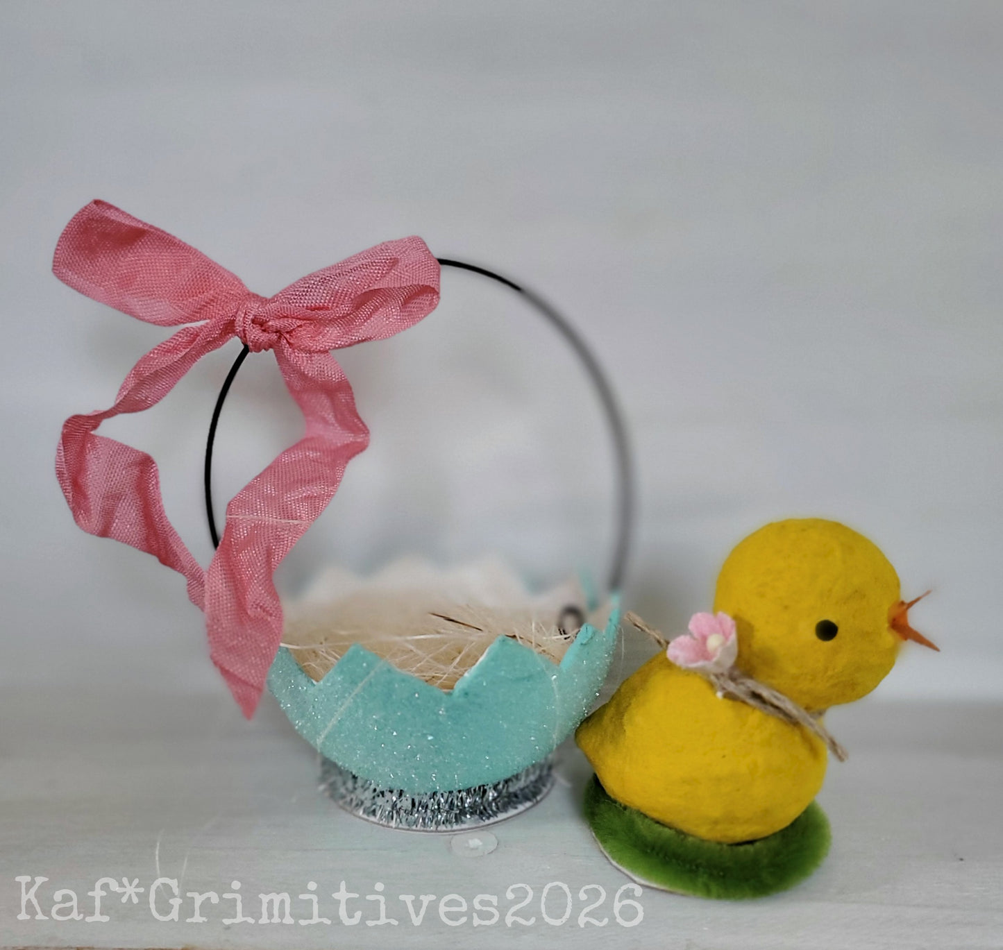Spun Cotton Peep in Egg #3