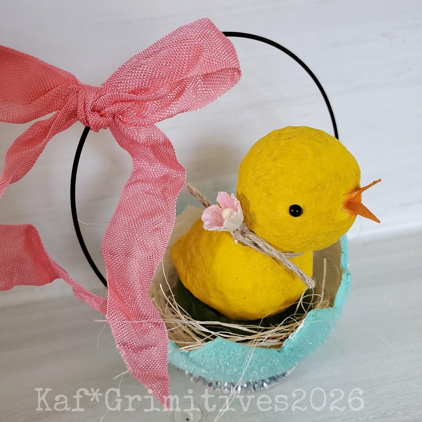 Spun Cotton Peep in Egg #3