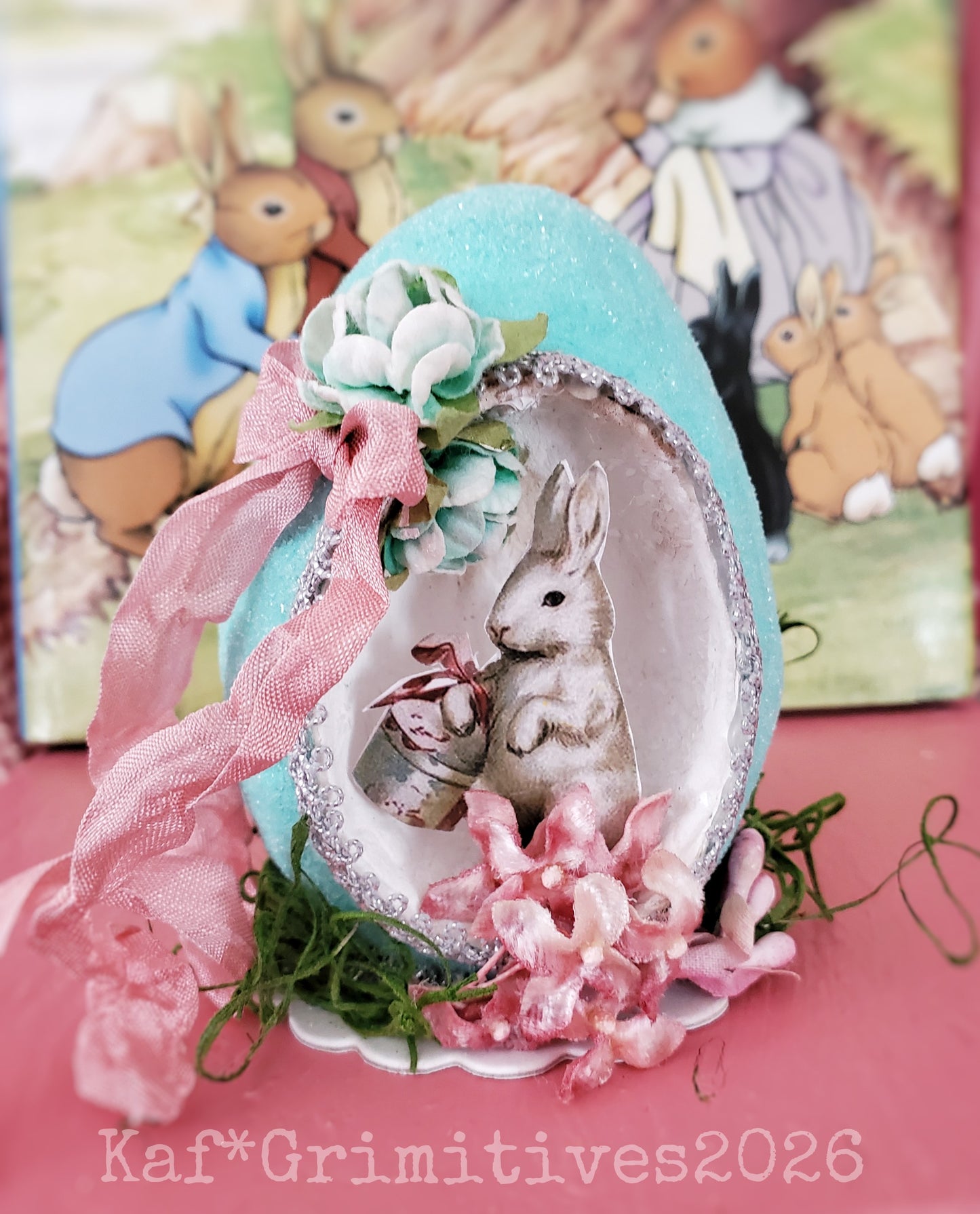 Spun Cotton Egg
